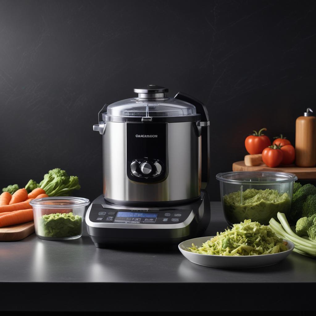 High-efficiency kitchen gadgets designed to speed up meal prep.