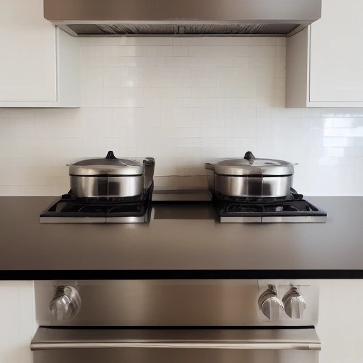 Sleek stainless steel kitchen chimney range hood