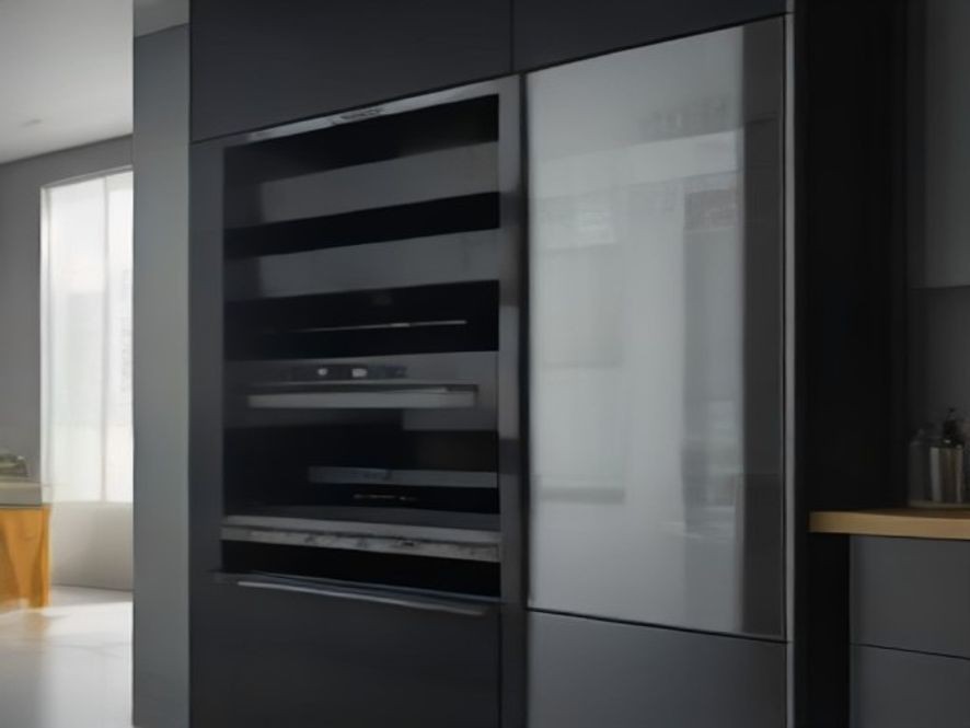 Next generation AI smart oven with digital display interface