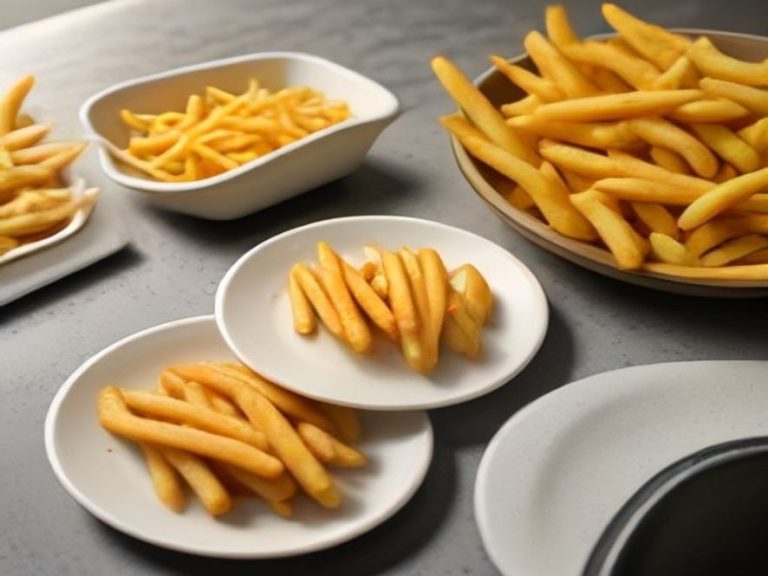 Varied results from air fryer cooking mistakes on three plates