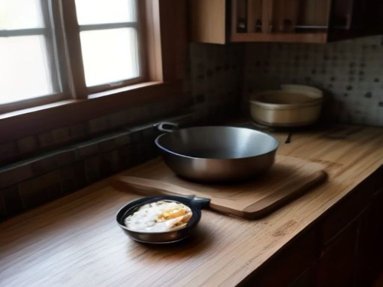 Durable cast iron skillet and stainless steel utensils built to last.