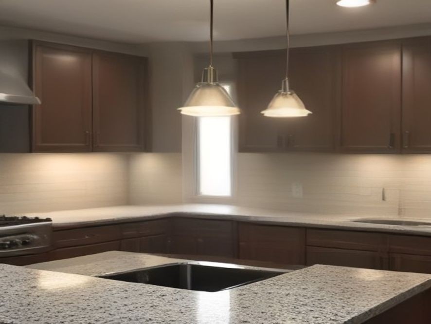 Cleaning granite countertops to a brilliant haze free shine
