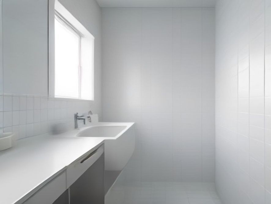 Restoring discolored white grout on kitchen backsplashes