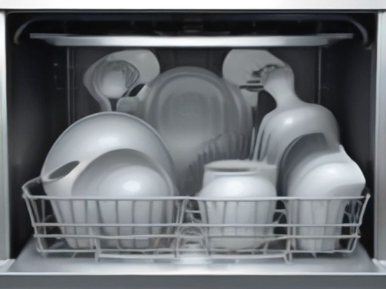 Dishwasher safe tools loaded neatly inside a modern dishwasher rack.