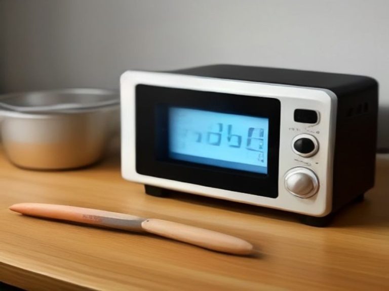 Various home cooking thermometers displayed on a wooden cutting board.