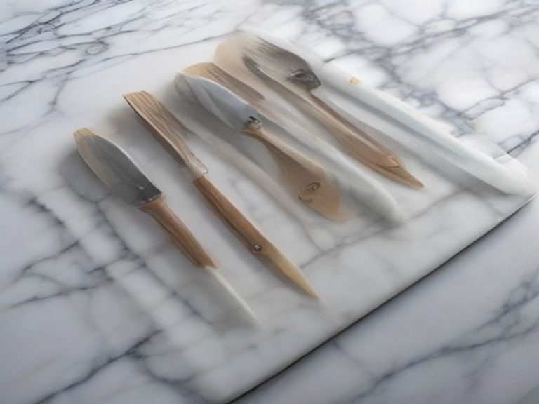 Different types of spatulas laid out for various culinary uses.