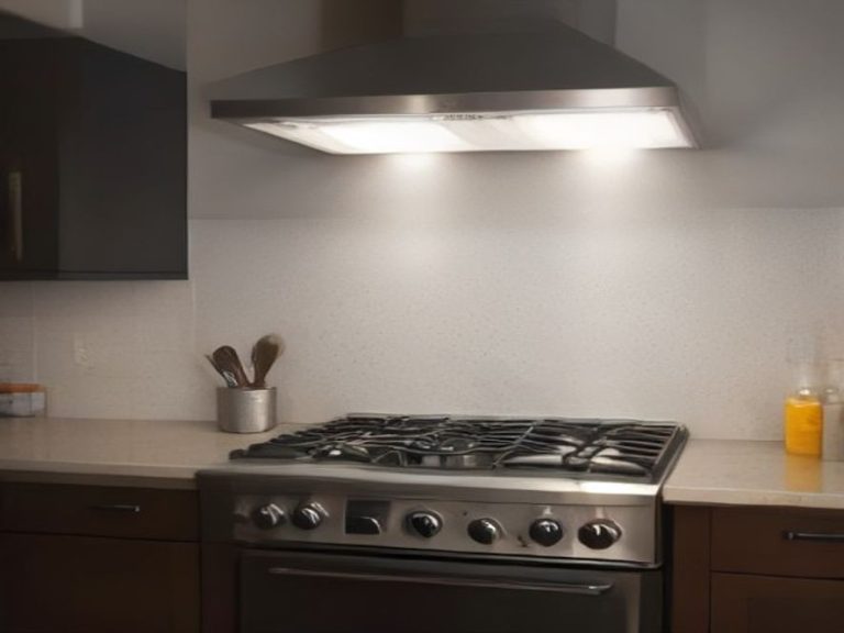 Clean gas cooktop with cast iron grates