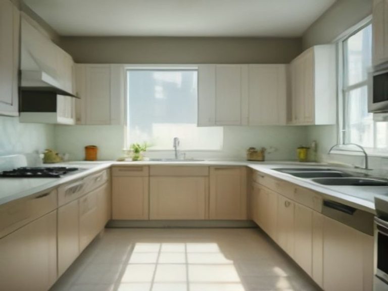 A complete kitchen reset achieved through a systematic weekend cleaning project.