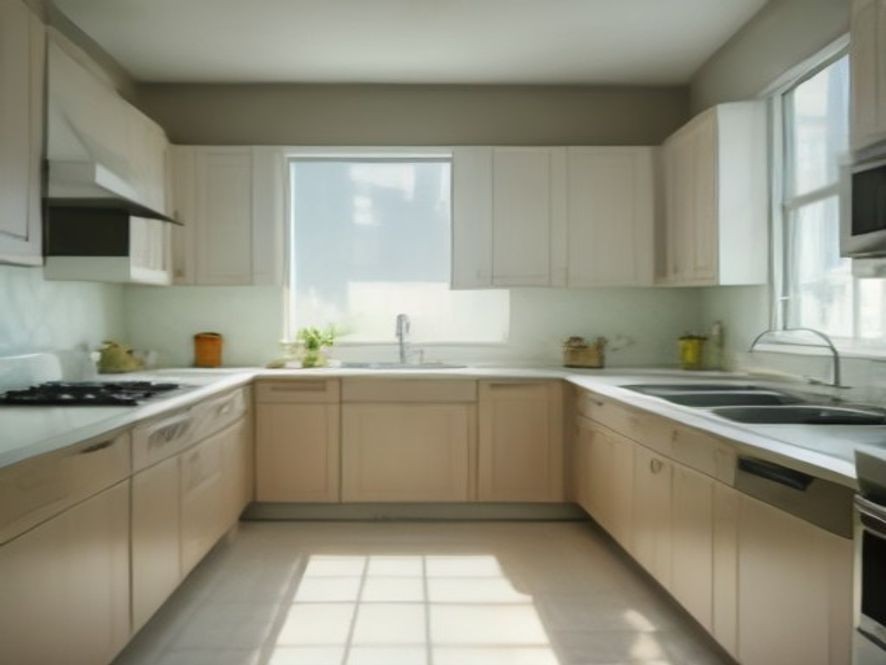 A complete kitchen reset achieved through a systematic weekend cleaning project.