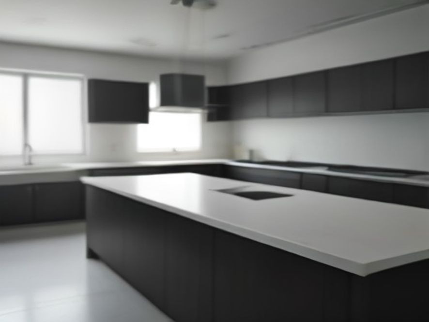 A glowing, clean kitchen space achieved with smart cleaning methods.