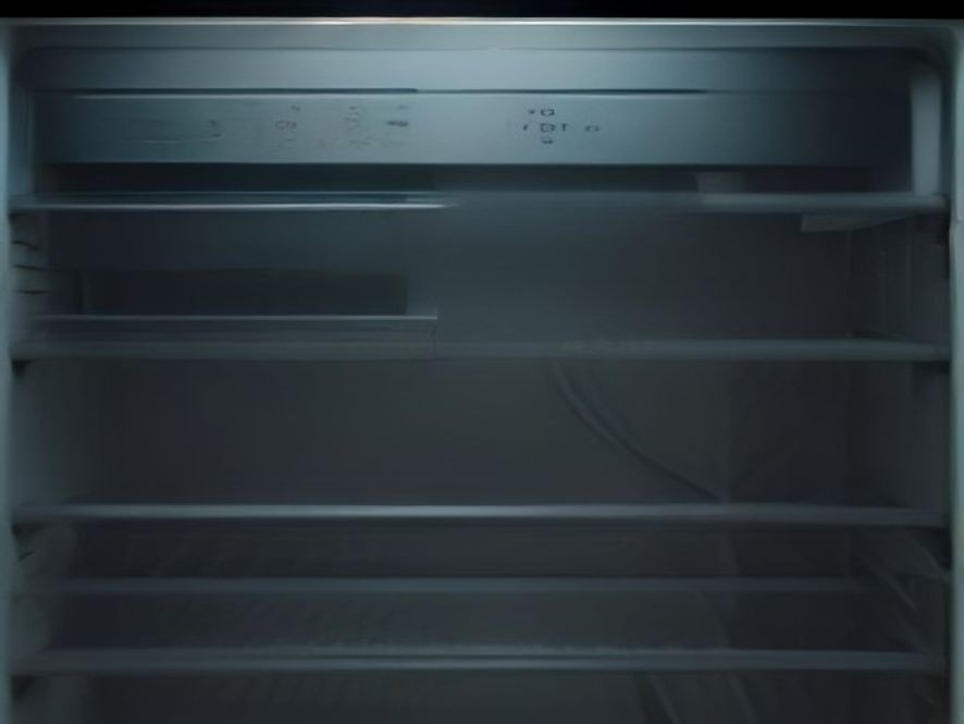 A macro view showing a contrast between dirty and clean refrigerator coils.