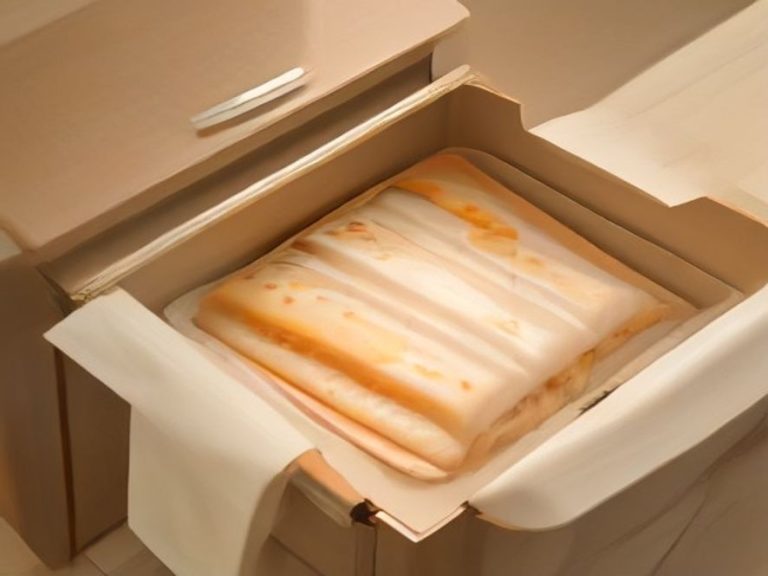 Wooden dispenser boxes organizing foil rolls and plastic food storage bags