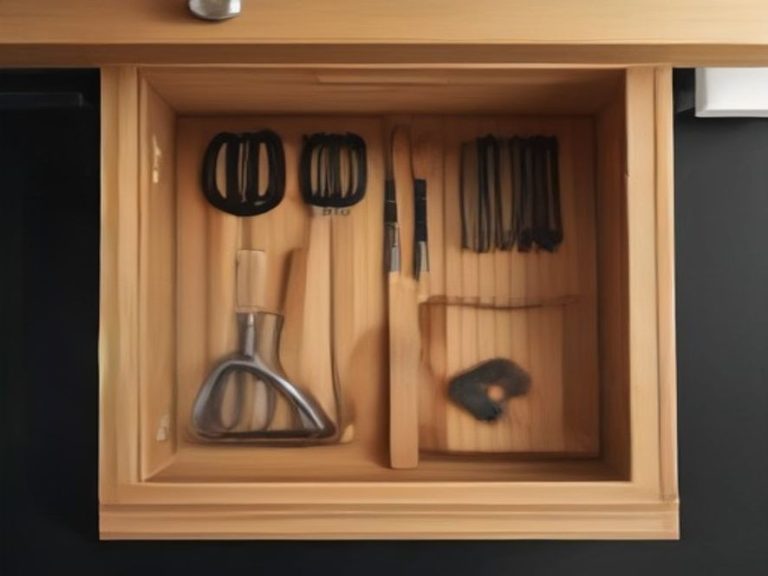Decluttered kitchen drawer containing only essential, frequently used cooking tools