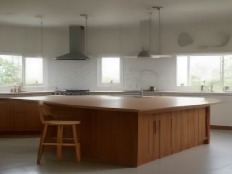 A structured cleaning schedule resting on a bright marble kitchen island counter.