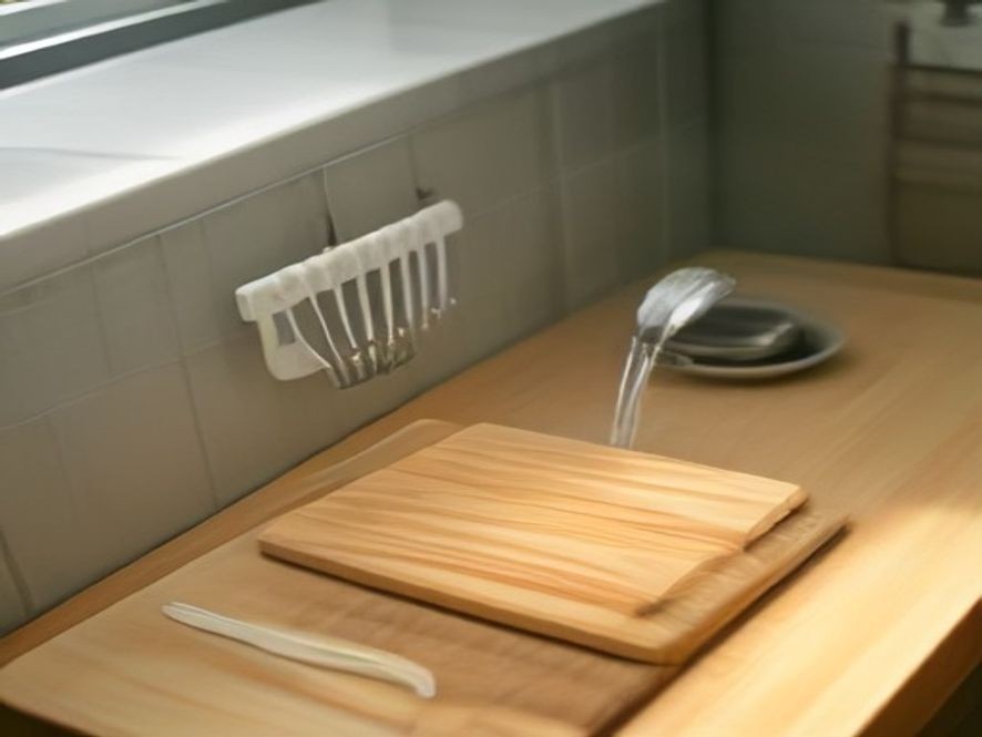 A collection of compact kitchen tools designed for small spaces.