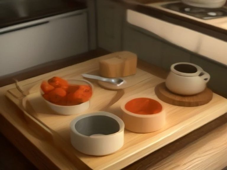 Smart space saving tools designed for small kitchen functionality.