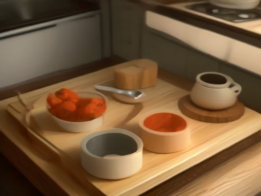 Smart space saving tools designed for small kitchen functionality.