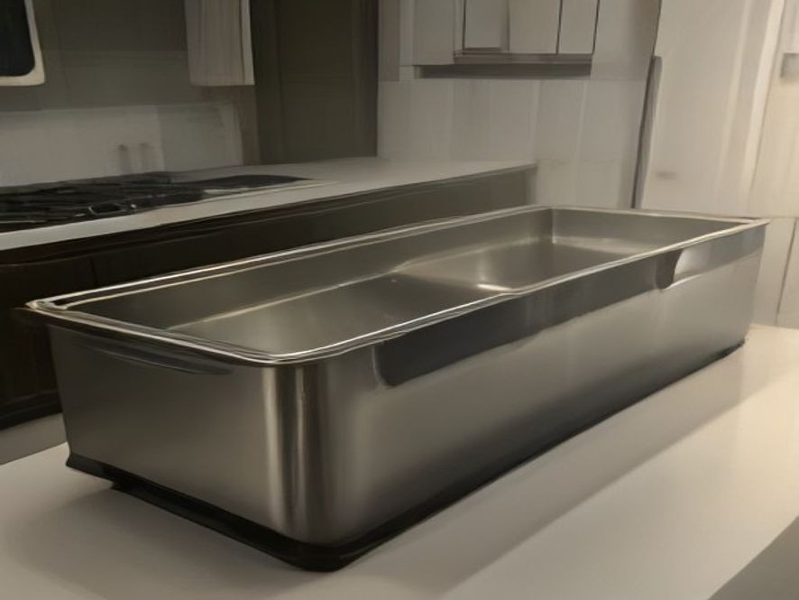 Large capacity kitchen cookware built for family meal preparation.