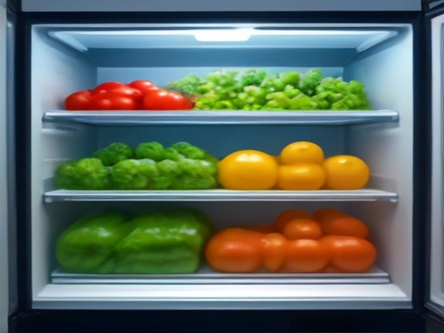 Clear glass containers for fresh food and refrigerator storage.