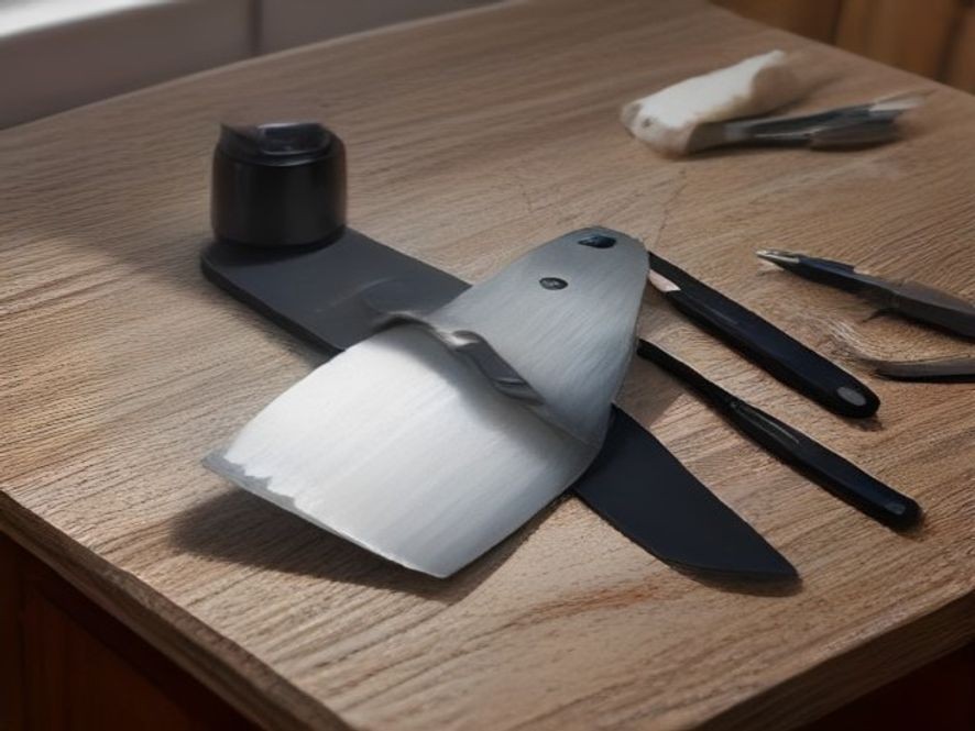 A sharp chef knife proving more practical than complex novelty slicers.