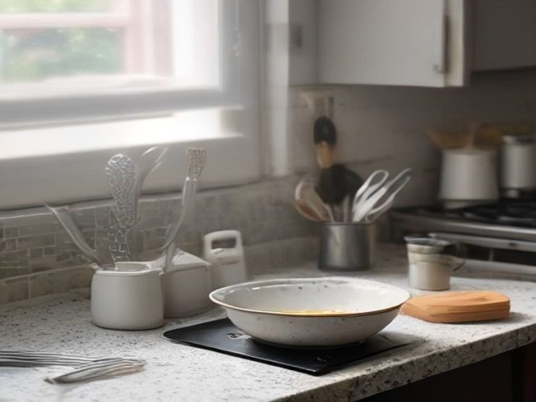 Spoon rests and splatter guards that keep kitchen surfaces clean while cooking.