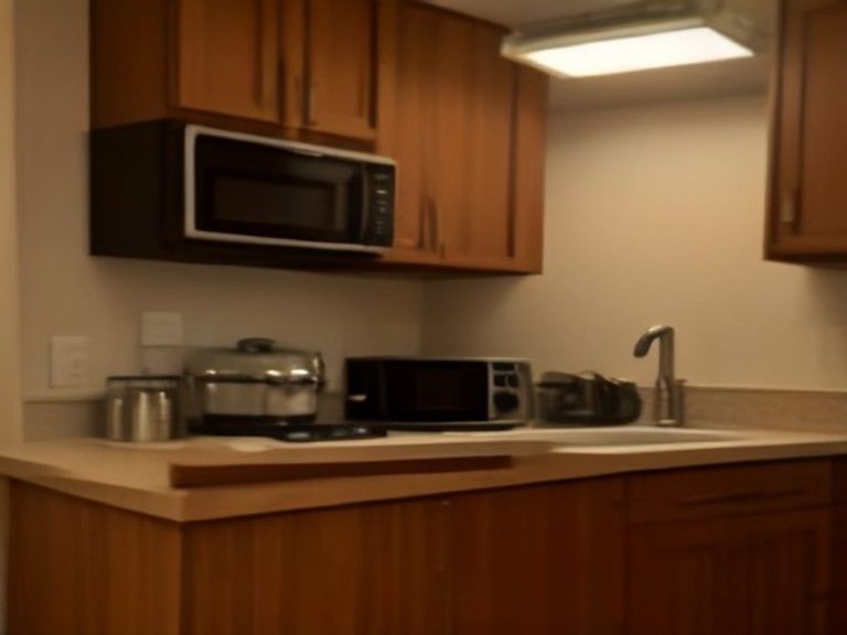 Checking a microwave that runs without heating contents.