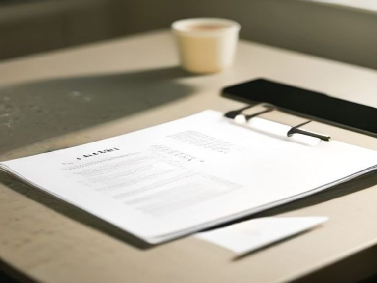 A wooden checklist clipboard resting on a pristine residential kitchen counter.