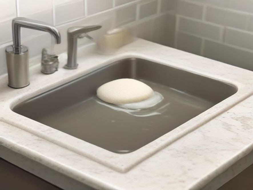 Deep cleaning dried grease out of kitchen backsplash grout