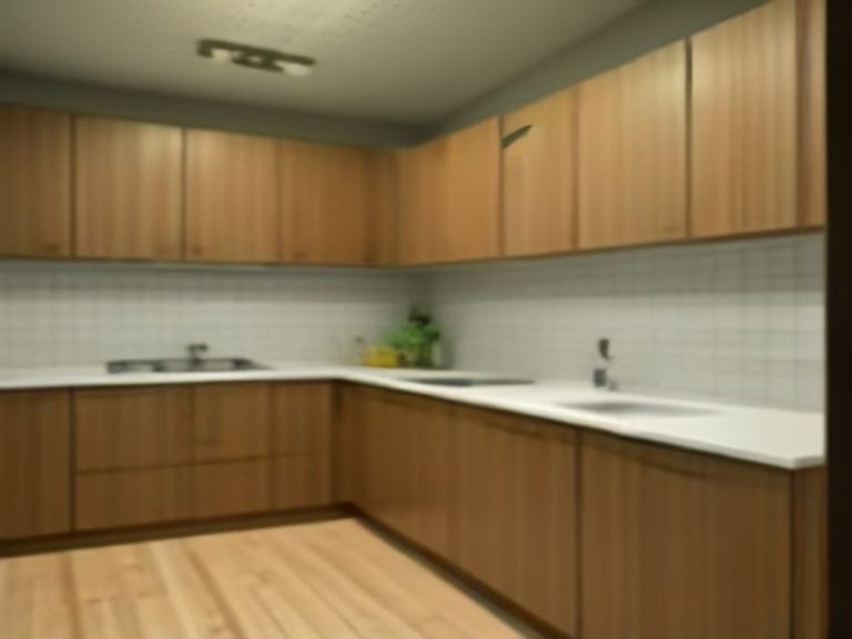 Properly stacked kitchenware correcting wasted cabinet space.