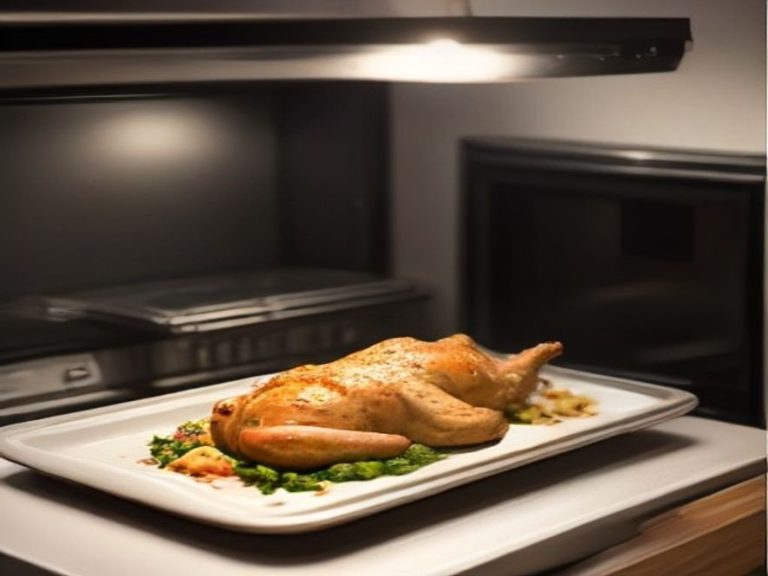 Wireless smart meat thermometer notifying a smartphone during roasting