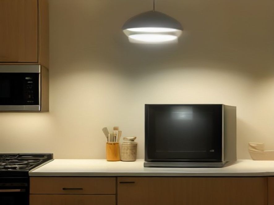 Accessible smart kitchen appliance with clear large display