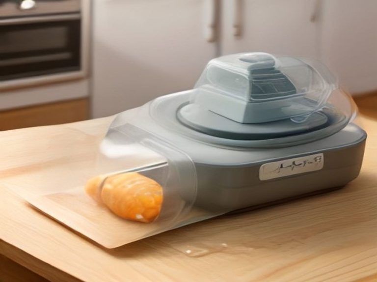 Smart vacuum sealer preserving fresh produce