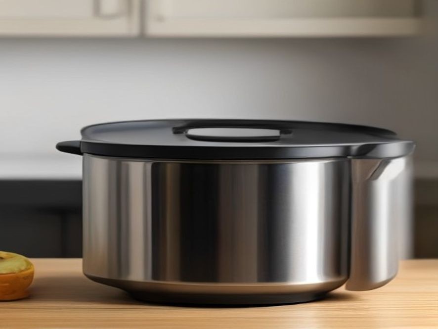 Beginner friendly smart cooker with guided recipe screen