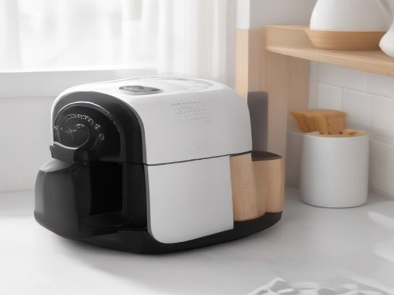 Compact smart air fryer ideal for small kitchen counter spaces