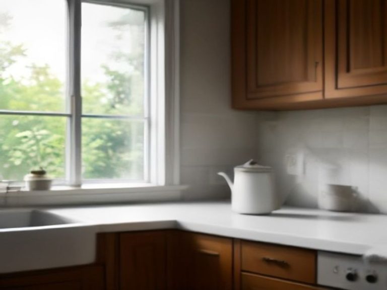 Clean stone countertop free of tea rings and liquid marks
