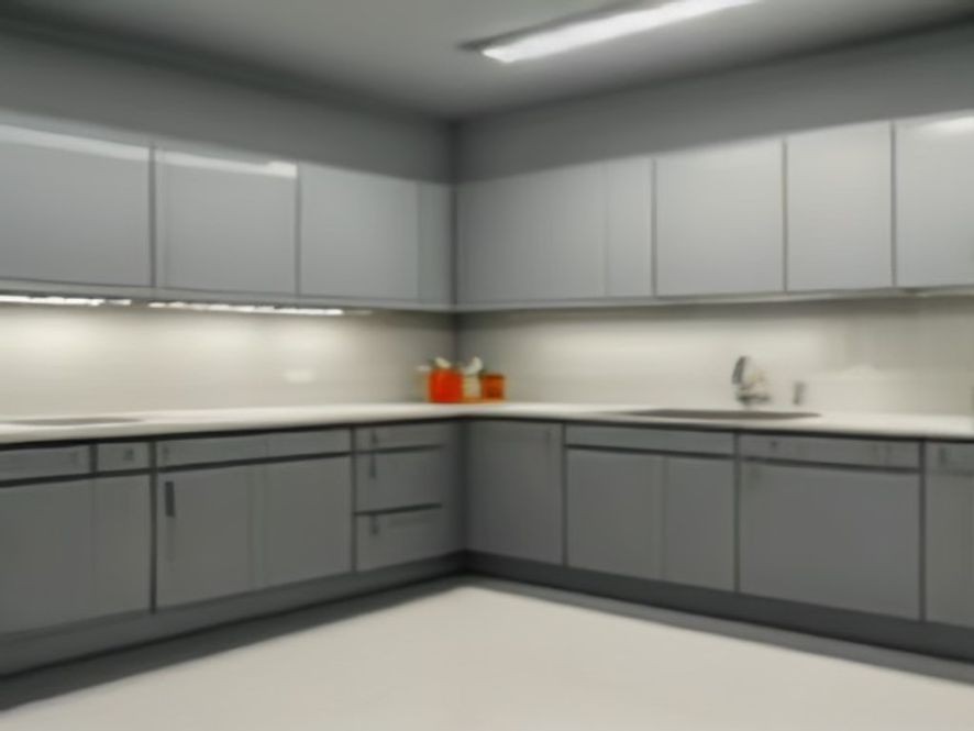 A sparkling kitchen environment restored with powerful degreasing solutions.