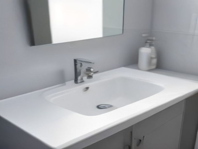 Gleaming chrome faucet completely free of soap scum and mineral buildup