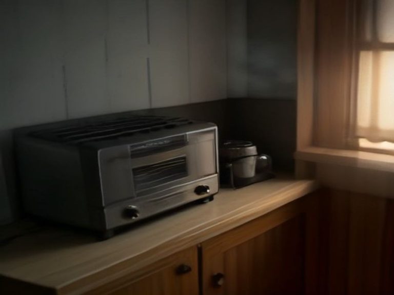 A close up view of faint smoke rising from a kitchen appliance vent.