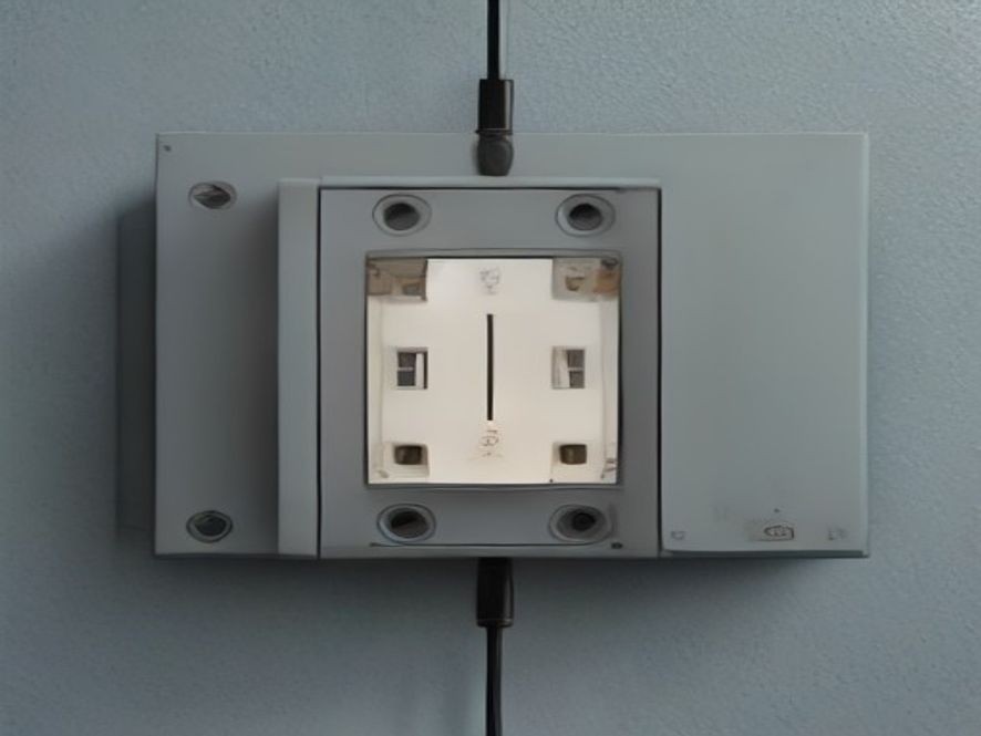 Checking circuit breakers when kitchen appliances lose power.