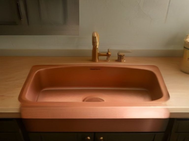 Copper water pipes with pressure regulating valve under sink
