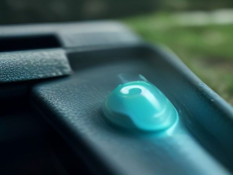 Plastic slip nut joint on a drain pipe with water drop