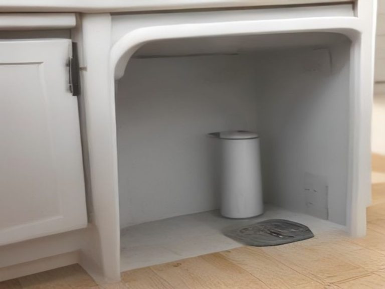 Clean white PVC drain piping extending from the P trap to the wall drain line.