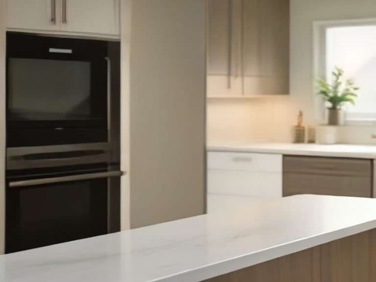 Rechargeable wireless kitchen devices sitting on a kitchen island.